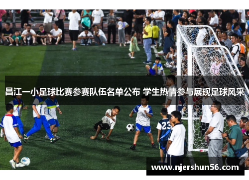 昌江一小足球比赛参赛队伍名单公布 学生热情参与展现足球风采